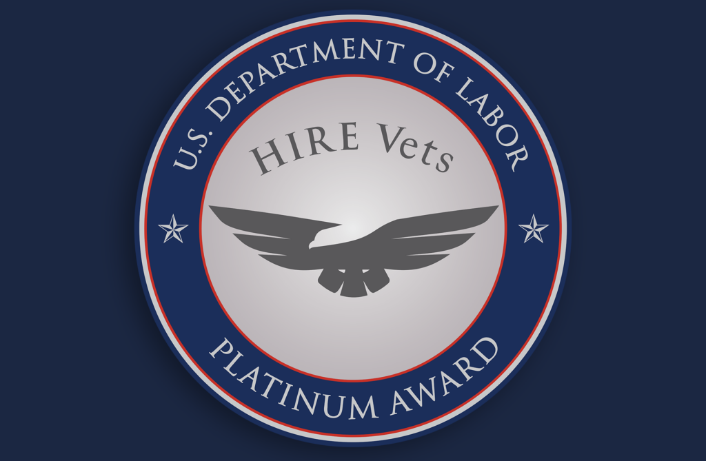 Feith Systems Recognized with 2023 HIRE Vets Platinum Award by DOL | Feith Systems